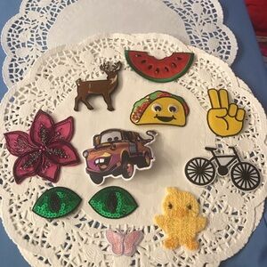 Simplicity Kids Fun iron on Patch Set - Multicolor disney taco